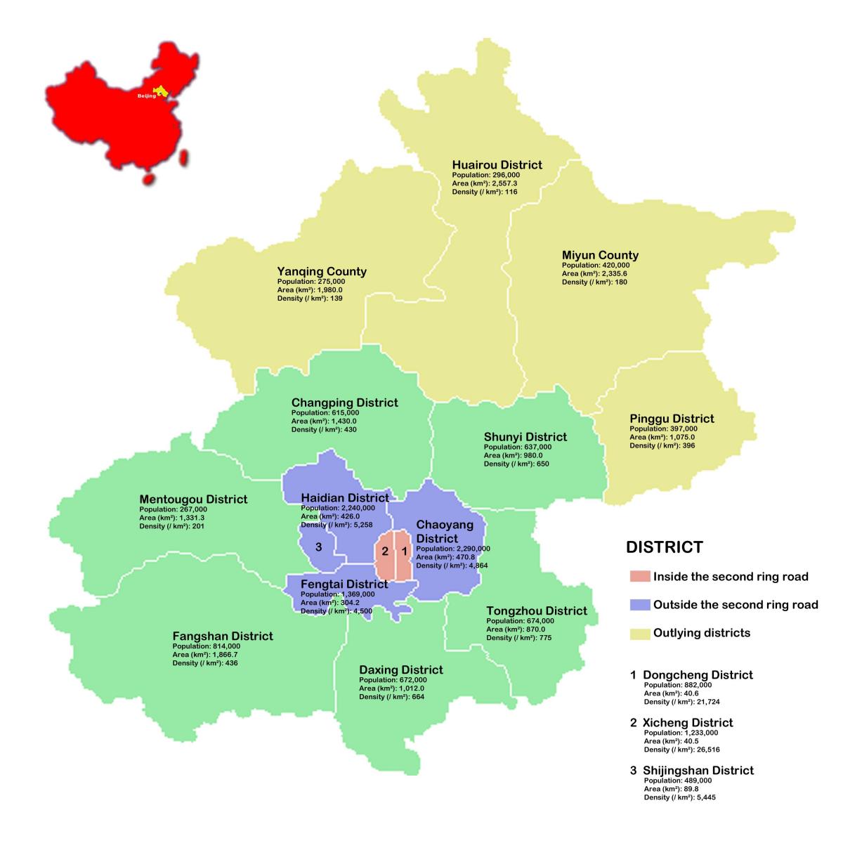 베이징 근처 지도