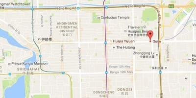 지도 귀신의 스트리트 베이징