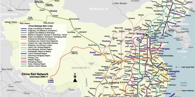 Beijing railway 지도