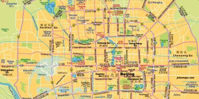 베이징 링도 지도